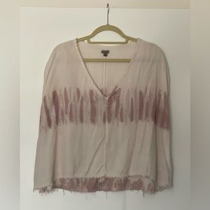 Ecoté XS Mauve Tie Dye Shirt